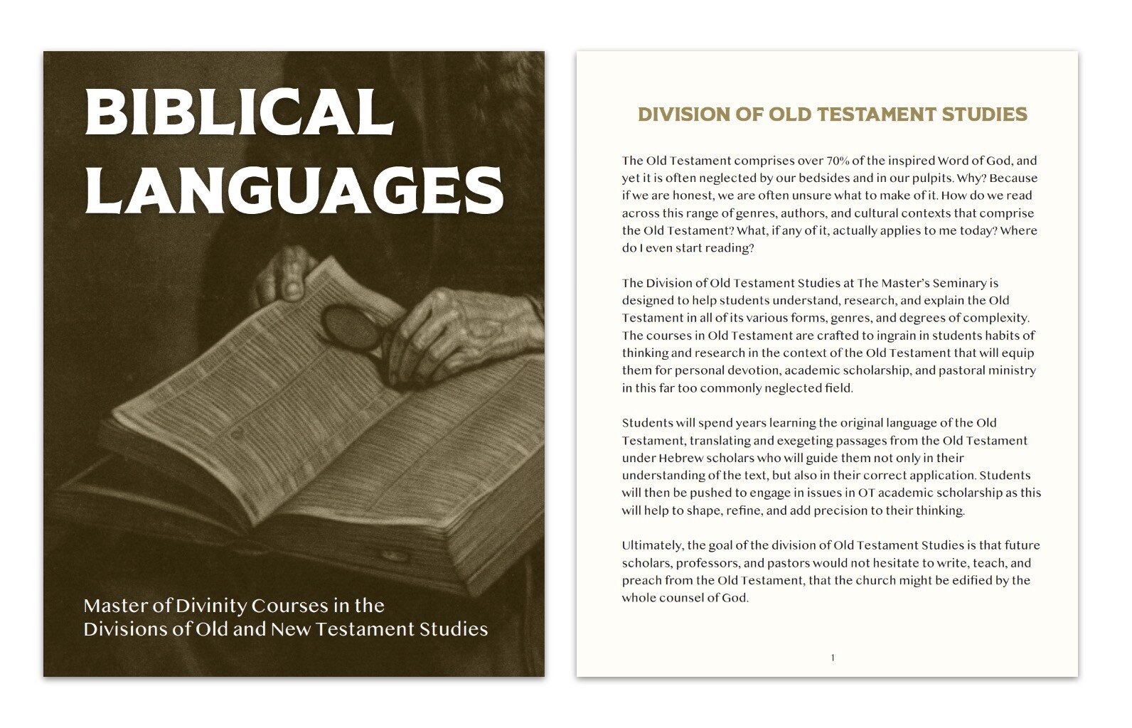 Biblical Languages at TMS