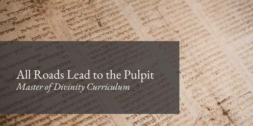 Master of Divinity Curriculum